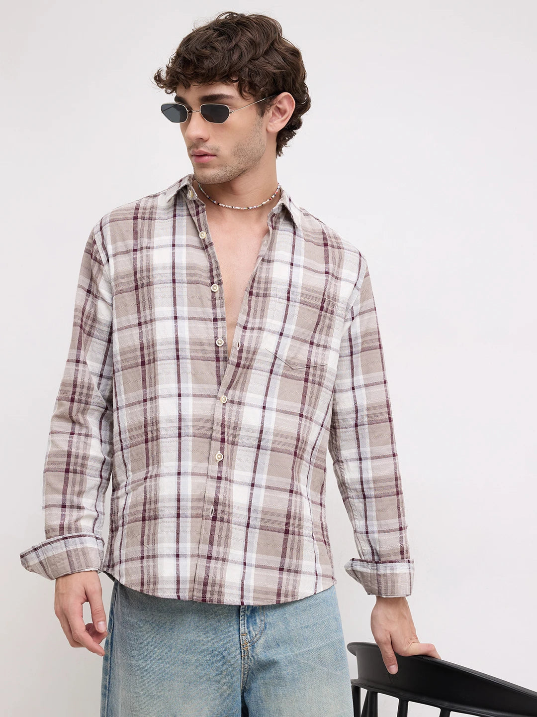 Ethereal Multicolour Checkered Shirt