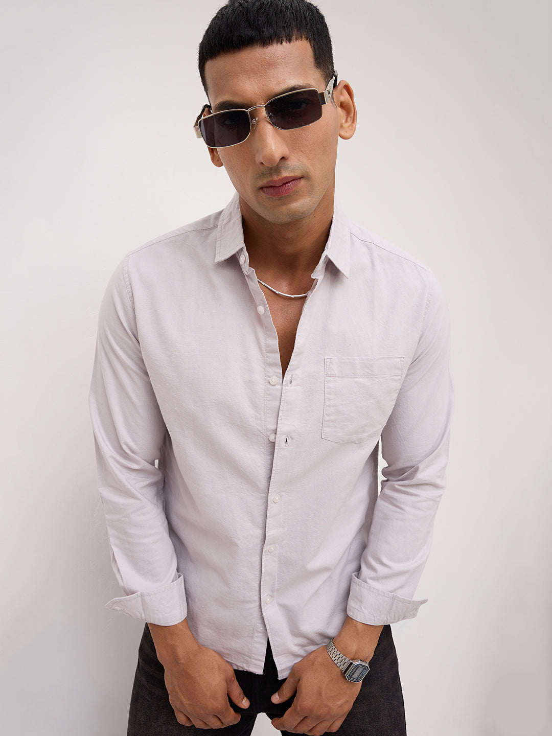 Zero Effort Style Grey Shirt
