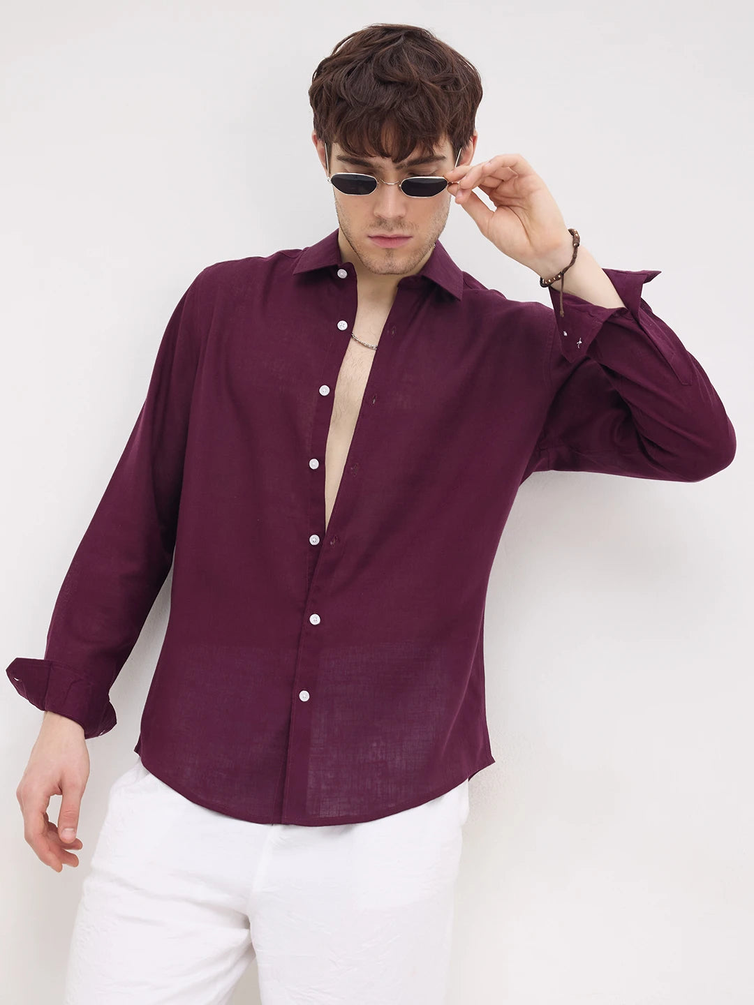Rich Wine Evening Shirt
