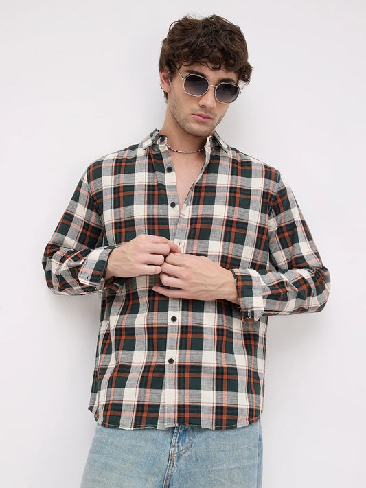 Tartan Pop Multicolor Check Shirt