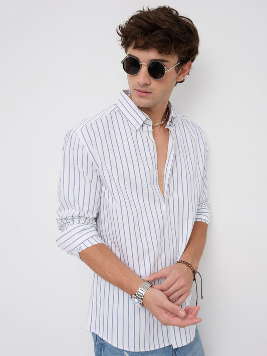 Nautical Line Oxford Summer Shirt
