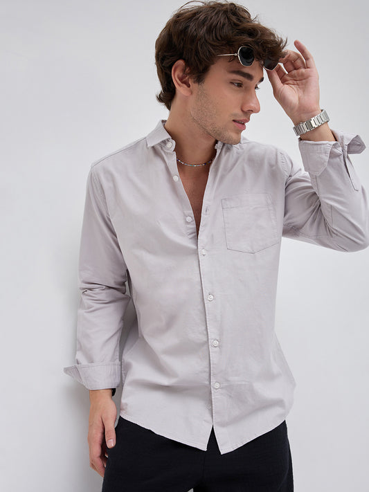 Zero Effort Style Grey Shirt