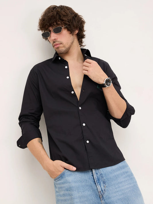 Timeless Jet Black Shirt