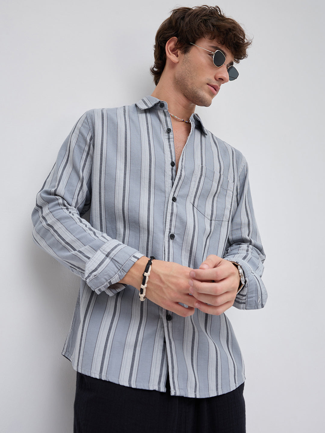 Ash Flow Linear Shirt