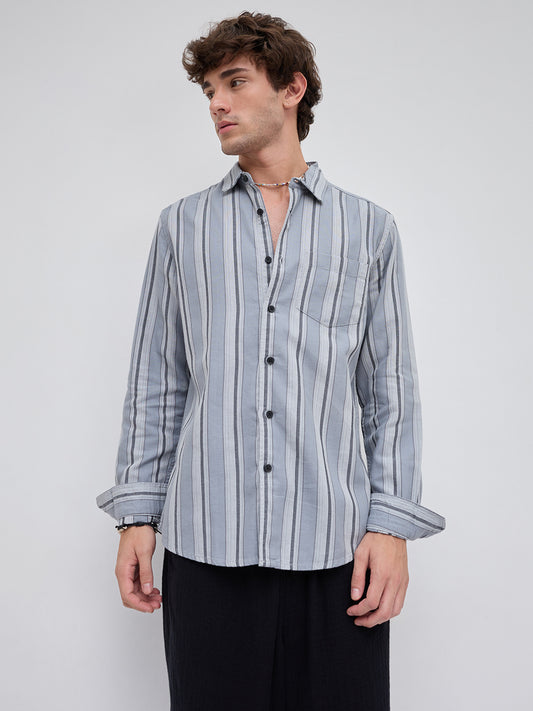 Ash Flow Linear Shirt