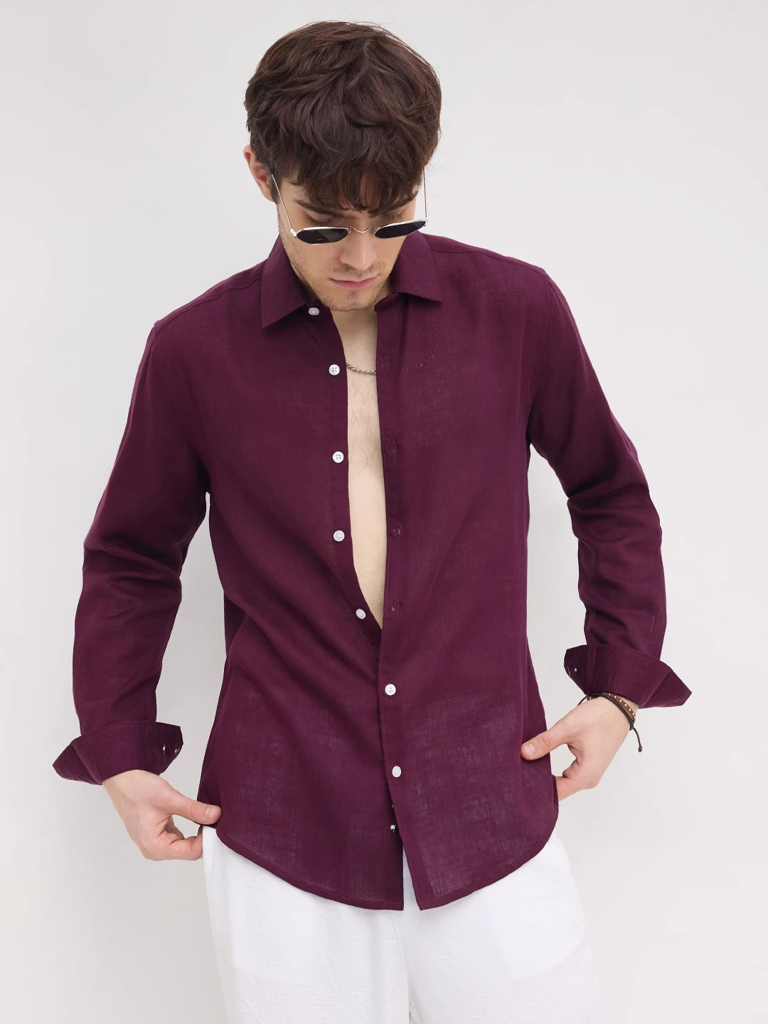 Rich Wine Evening Shirt