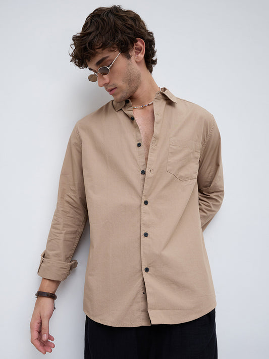 Stone Khaki Premium Metropolitan Daily Shirt