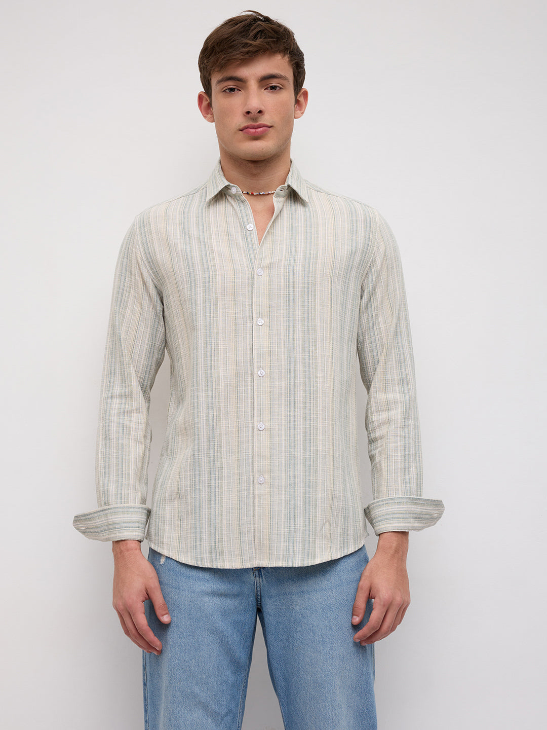 Coastal Breeze Multi Striped Shirt
