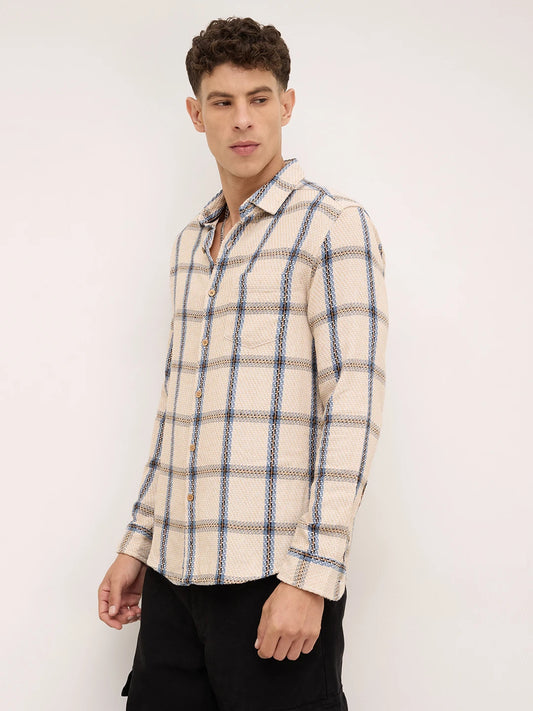 Premium Cotton Multicolor Checked Shirt