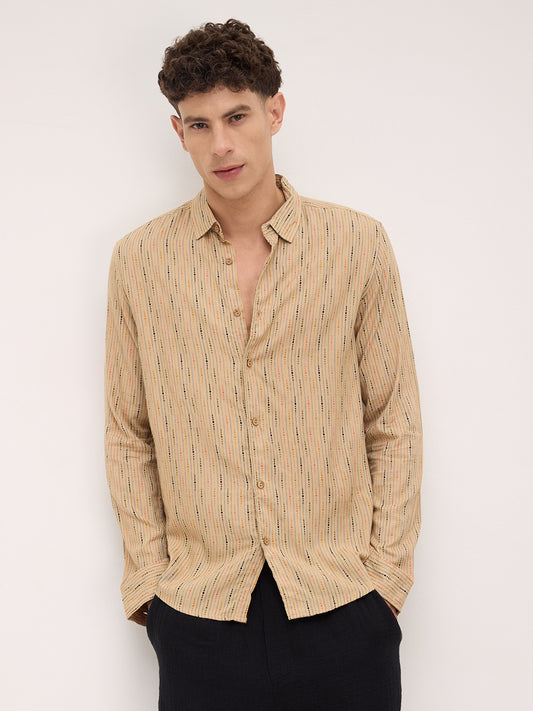 Sunkissed Beadtrail Pecan Pie Beige Shirt
