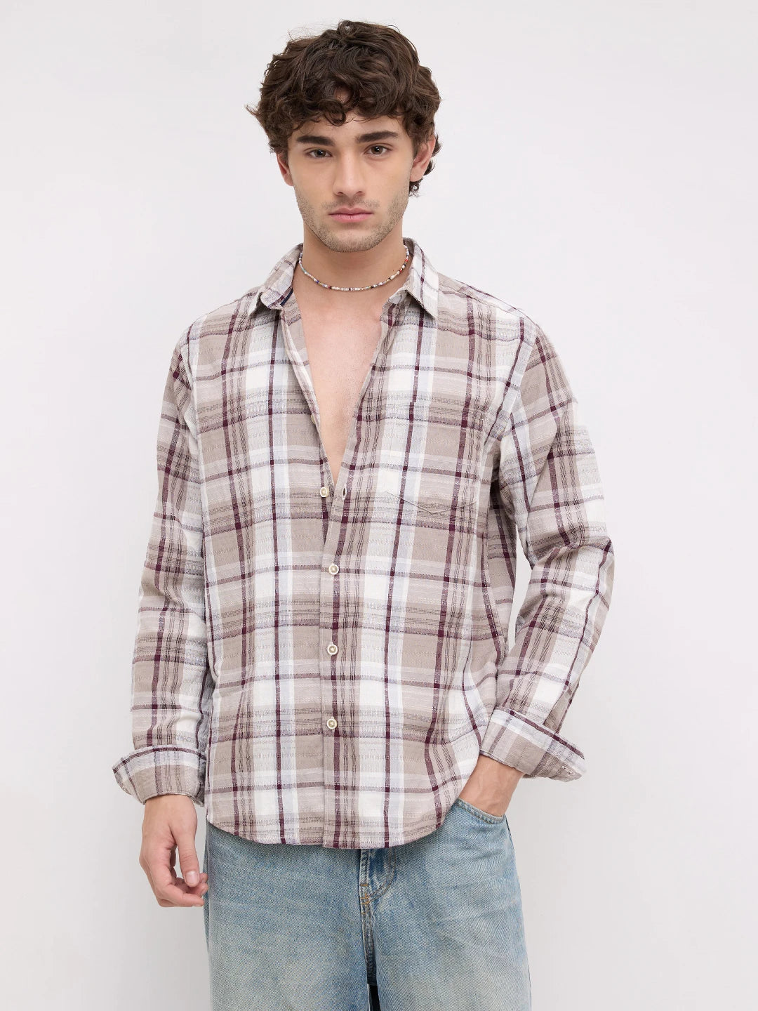 Ethereal Multicolour Checkered Shirt