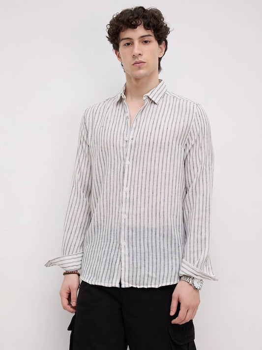 Blue Grainline Burlap Shirt
