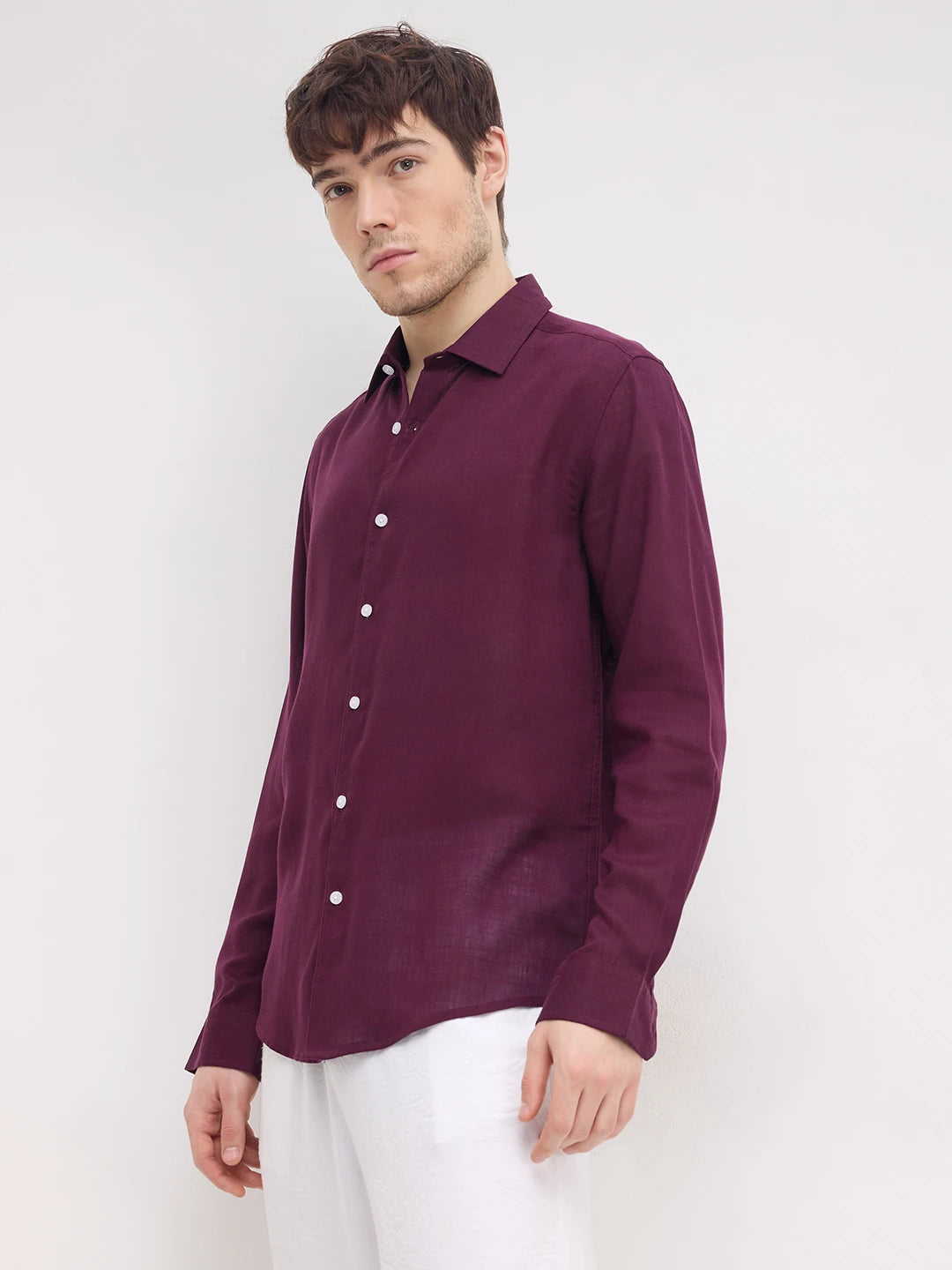 Rich Wine Evening Shirt