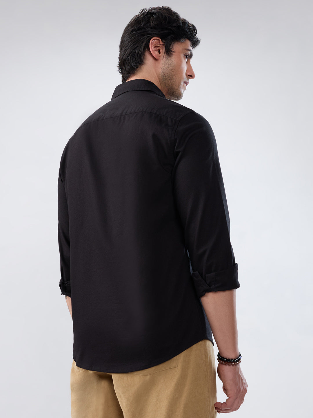 Jet Black Oxford Luxe Shirt