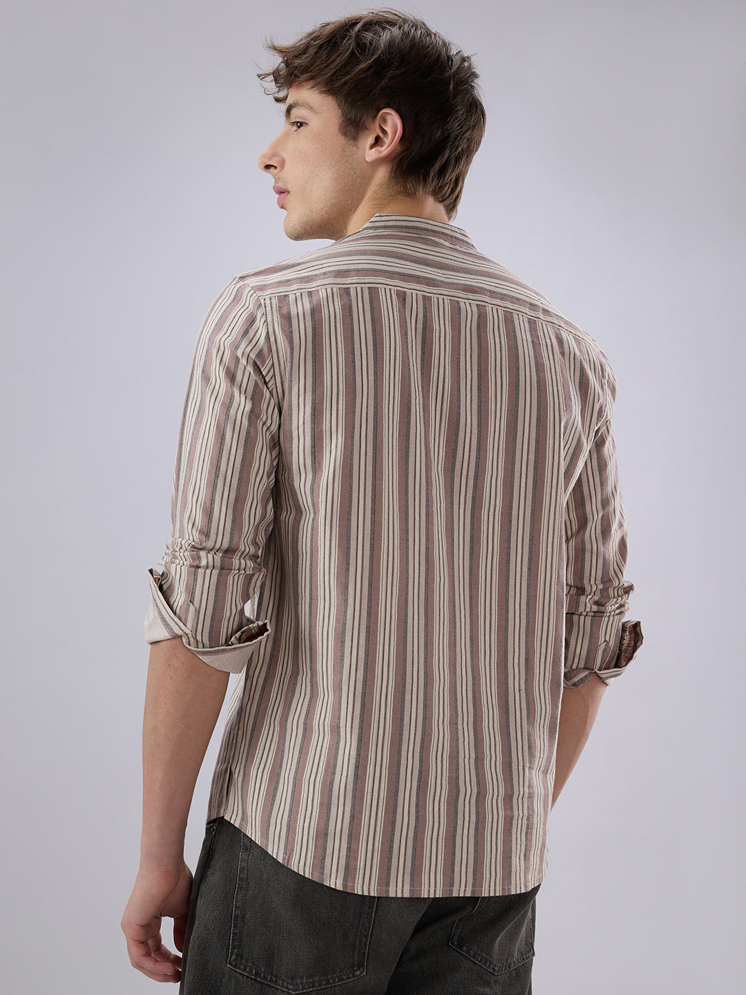 Classic Multicolor Half Placket Kurta