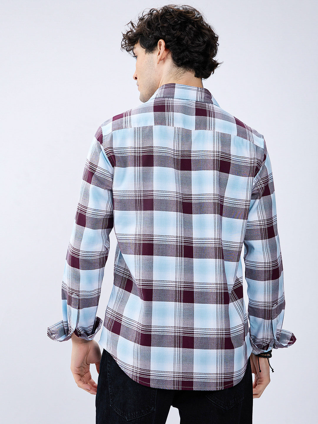 Premium Cotton Arcticwine Retrogrid Everyday Shirt