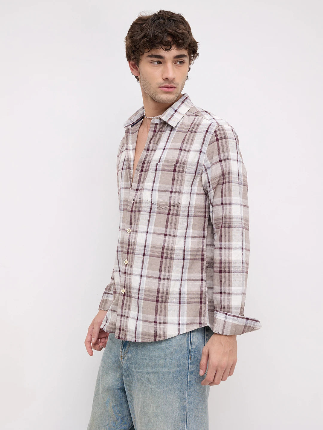 Ethereal Multicolour Checkered Shirt