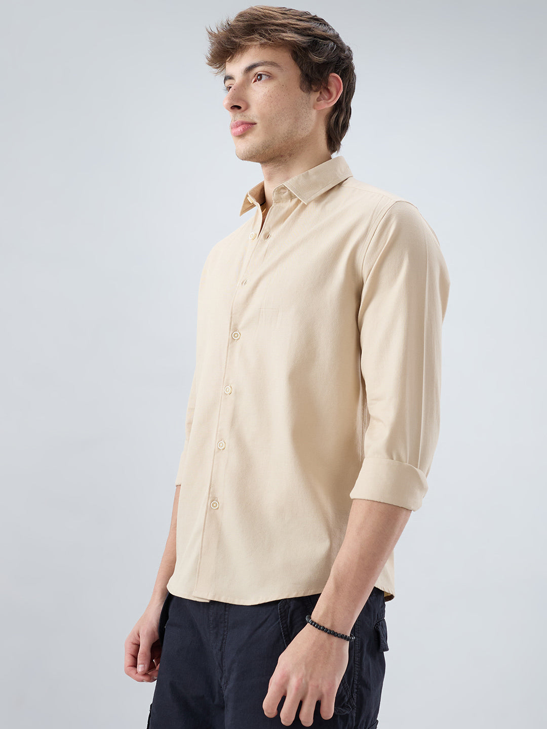 Classic Sand Beige Everyday Shirt