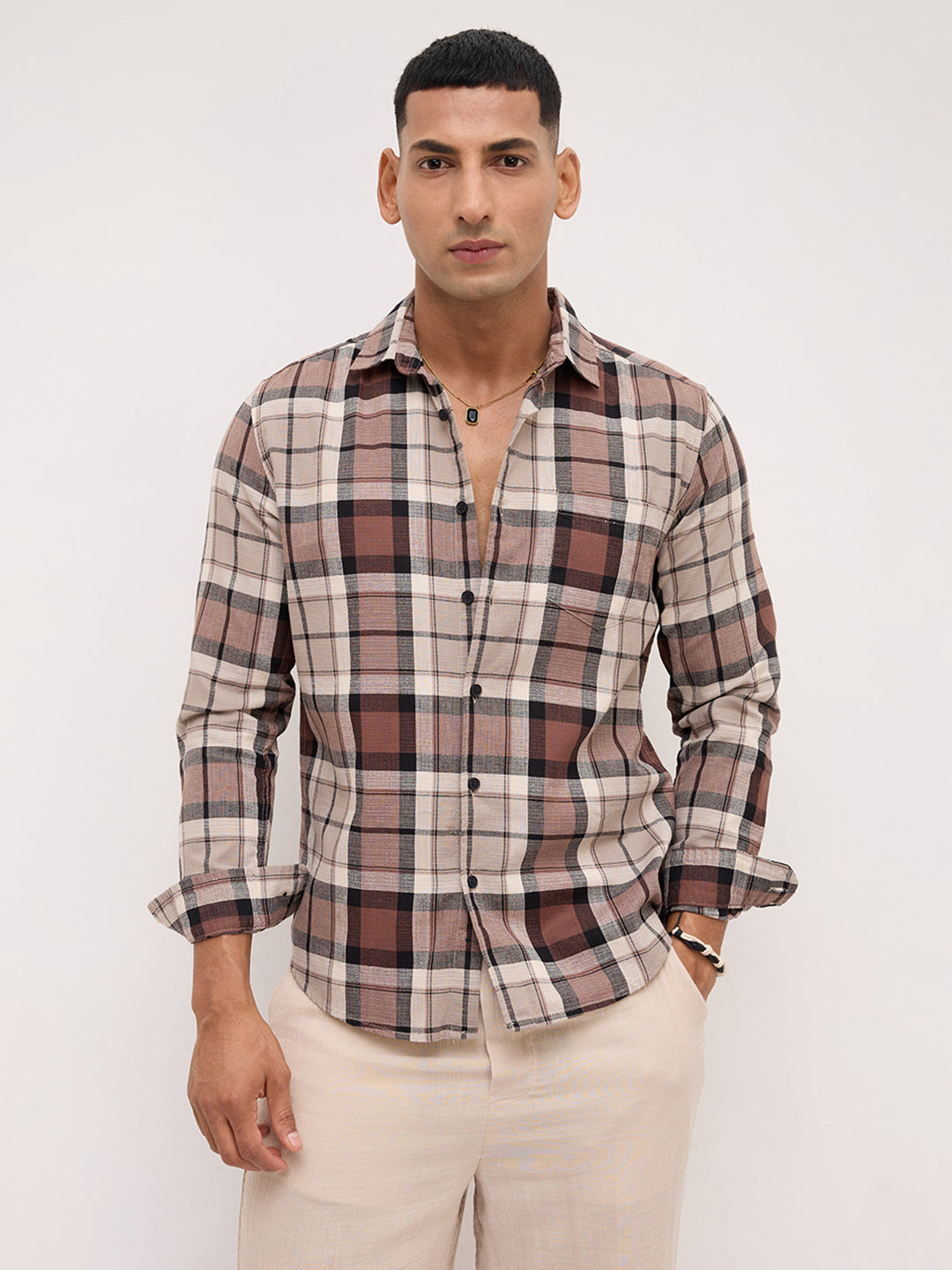 Timeless Multicolor Plaid Checkered Shirt