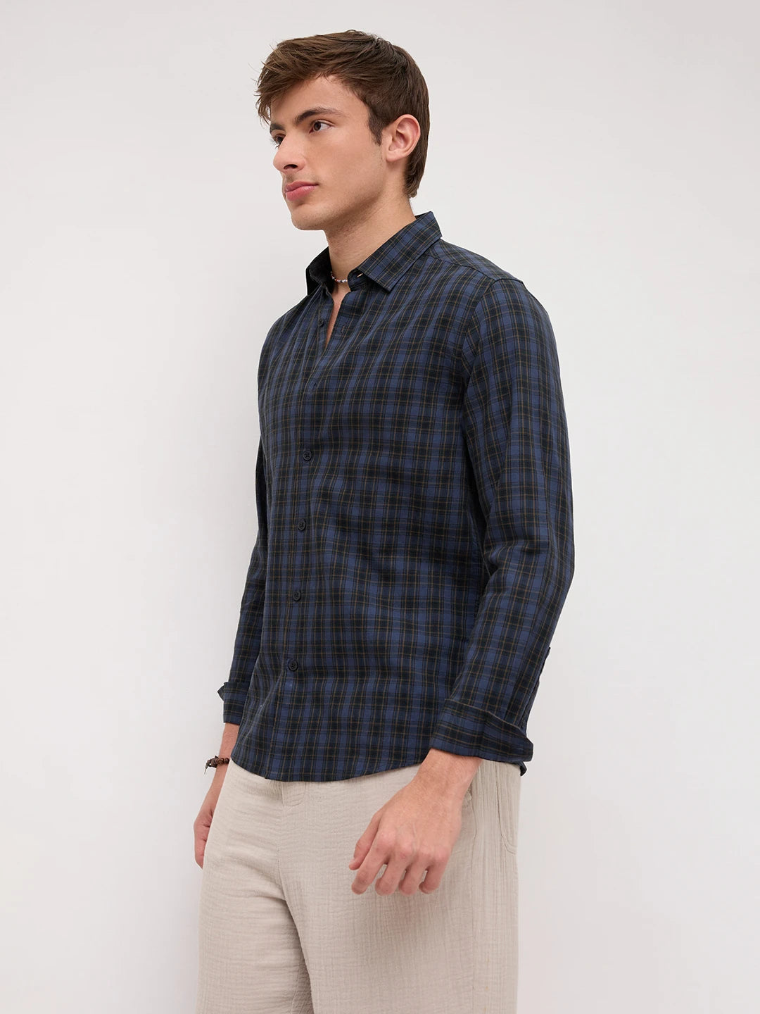 Twilight Navy Multi Checks Everyday Shirt