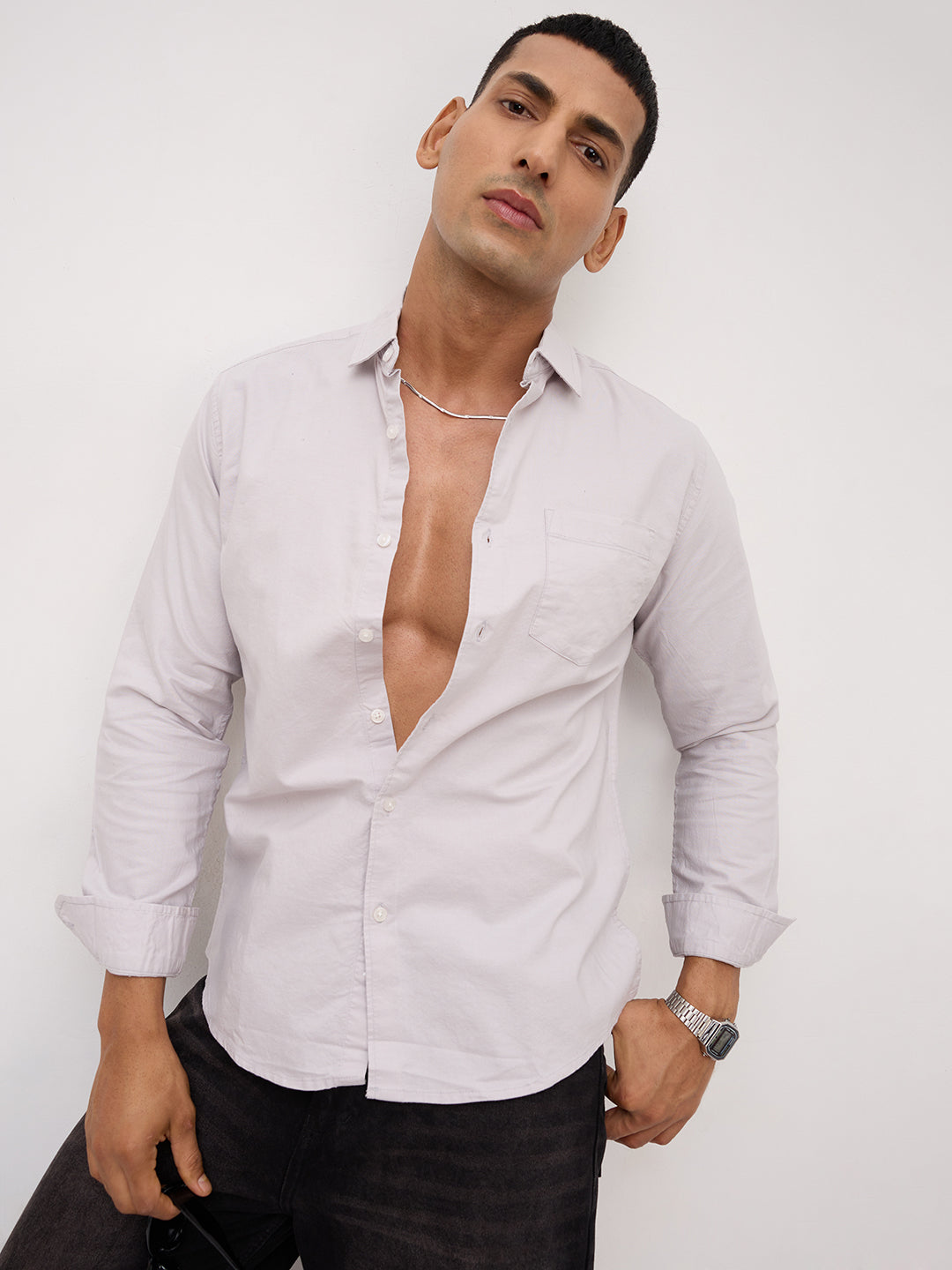 Zero Effort Style Grey Shirt