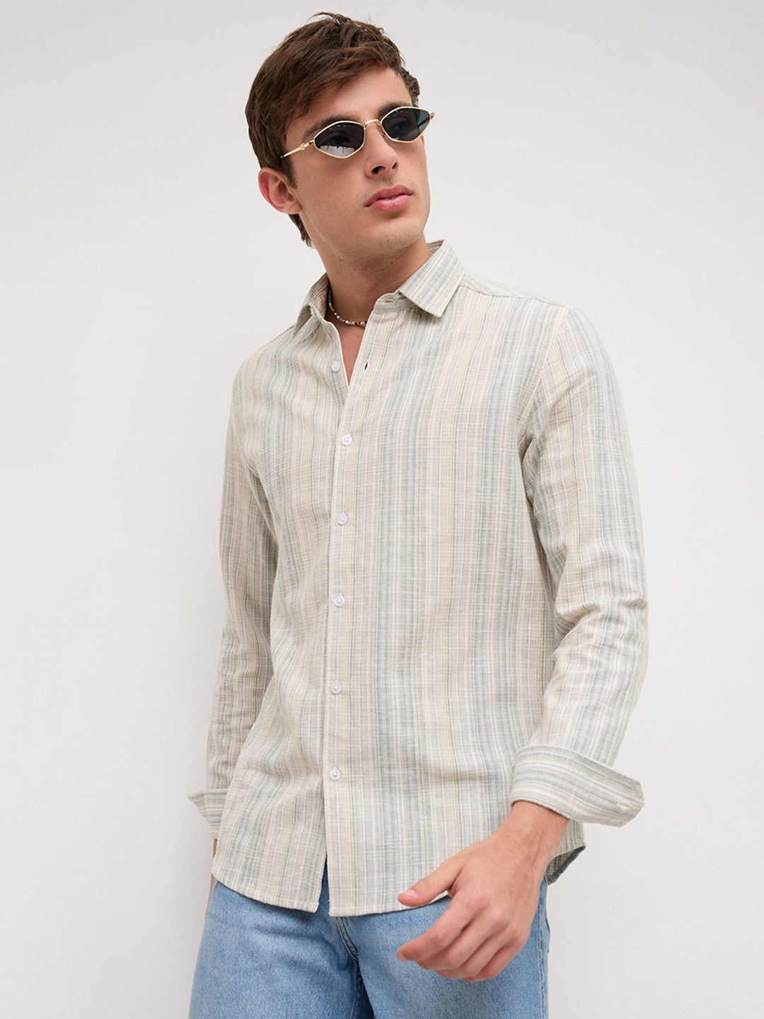 Coastal Breeze Multi Striped Shirt