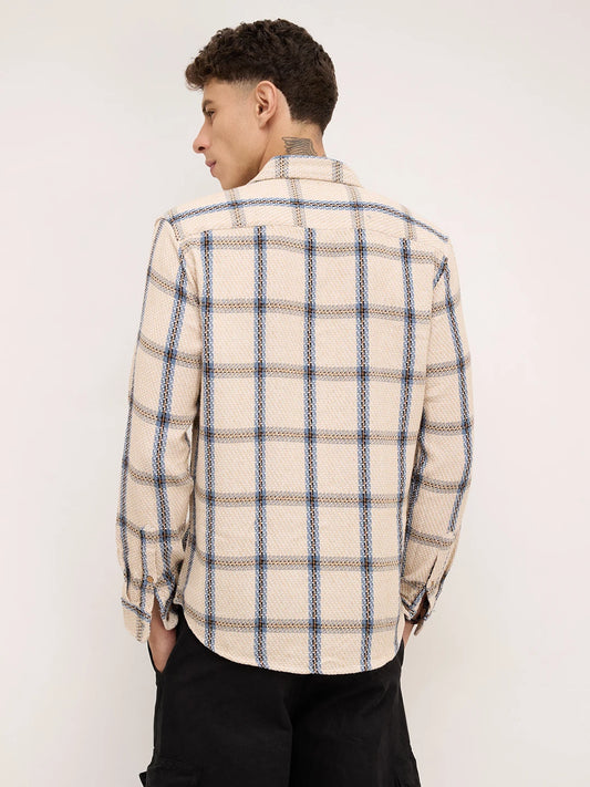 Premium Cotton Multicolor Checked Shirt