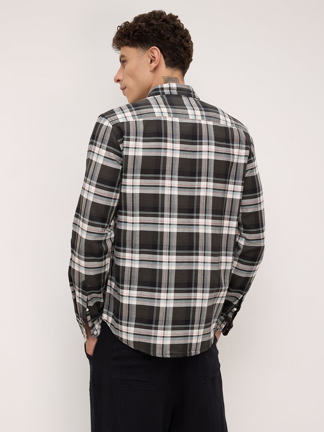 Evergreen Plaid Checks Opulent Shirt
