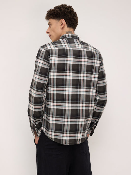 Evergreen Plaid Checks Opulent Shirt
