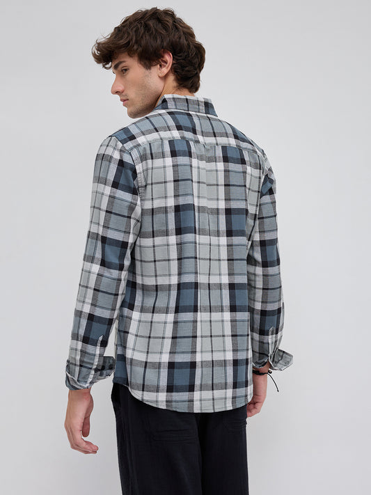 Evergreen Elite Cyber Grid Shirt