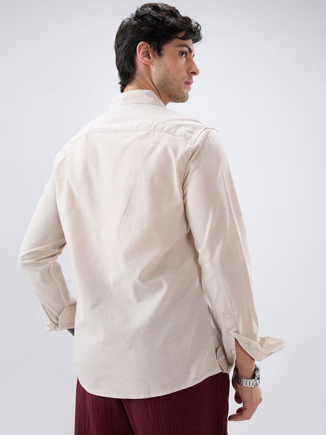 Classic Beige Everyday Shirt