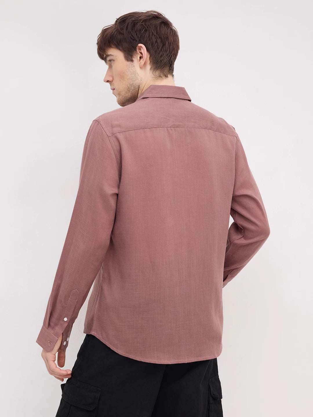 Timeless Brown Lyocell Shirt