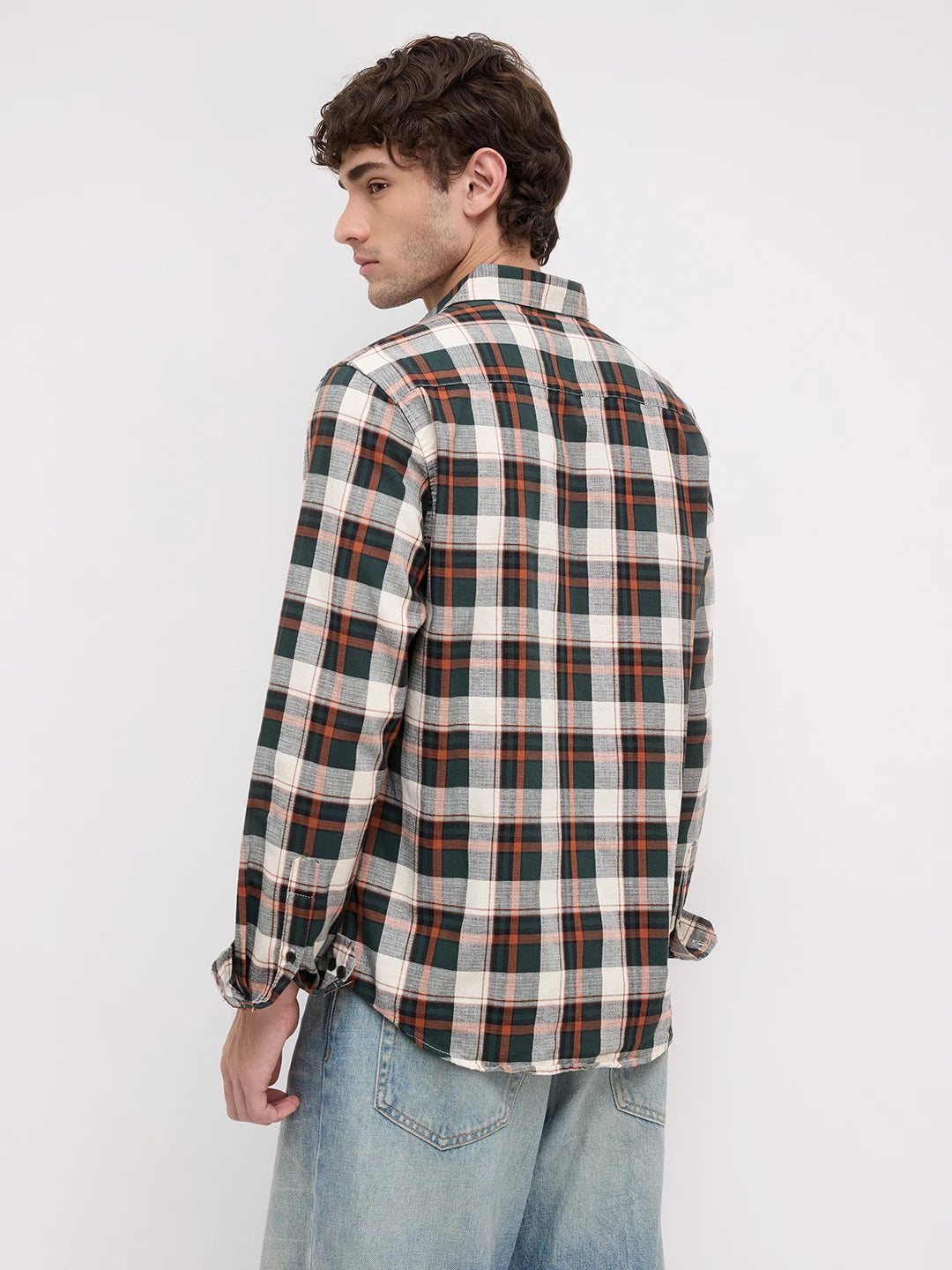 Tartan Pop Multicolor Check Shirt