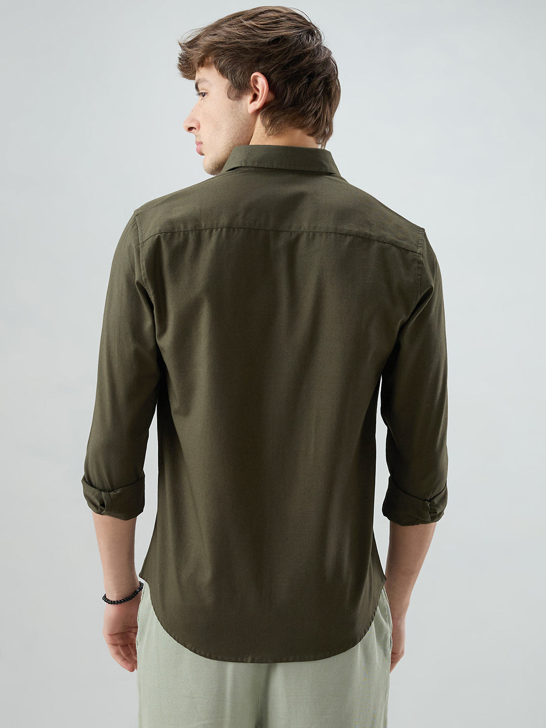 Solid Olive Everyday Shirt