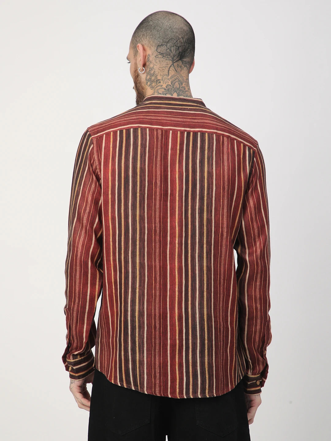 Spiffy Multicolor Vertical Stripe Kurta