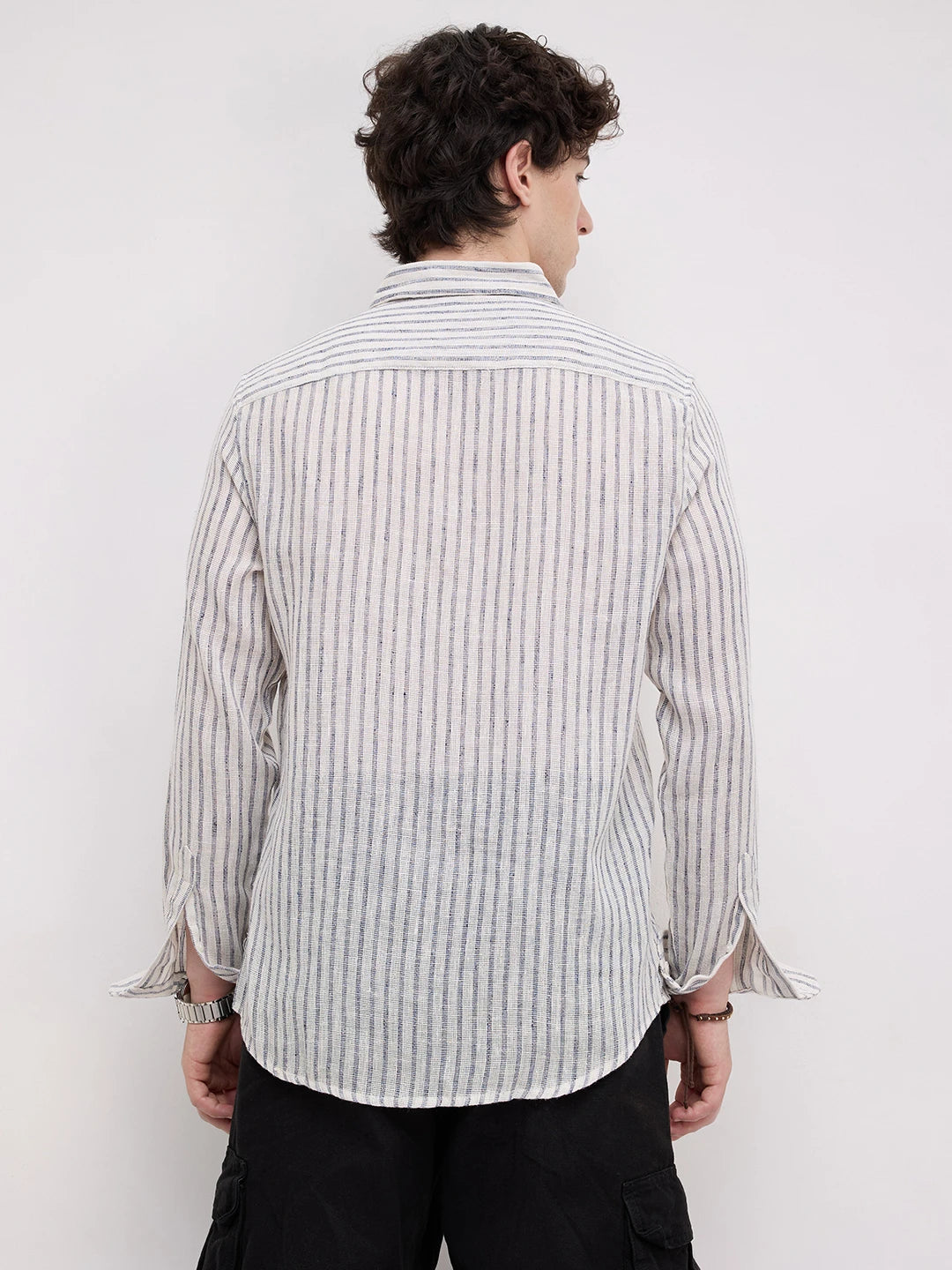 Blue Grainline Burlap Shirt