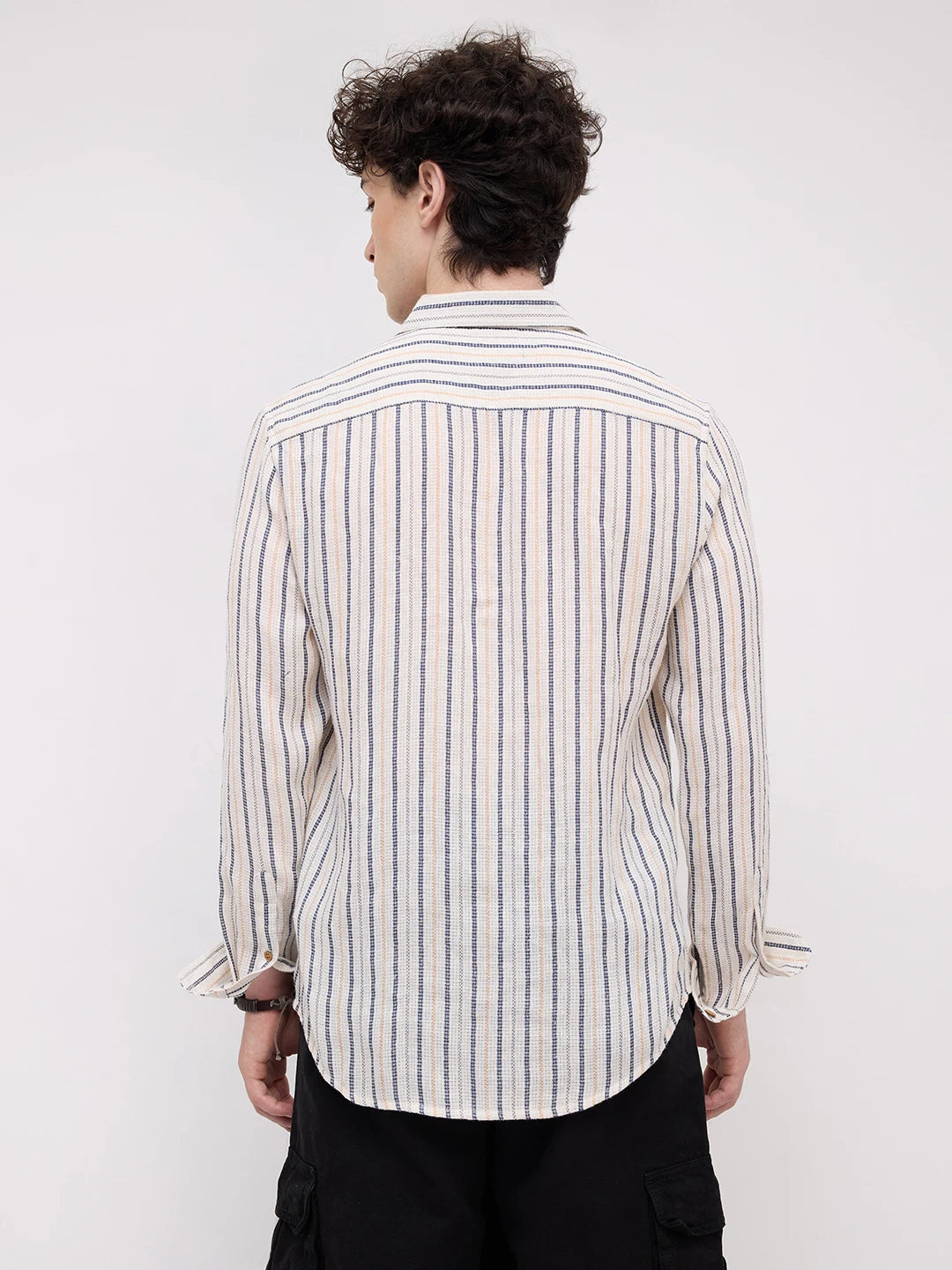 Artisan Ivory Multi Striped Shirt