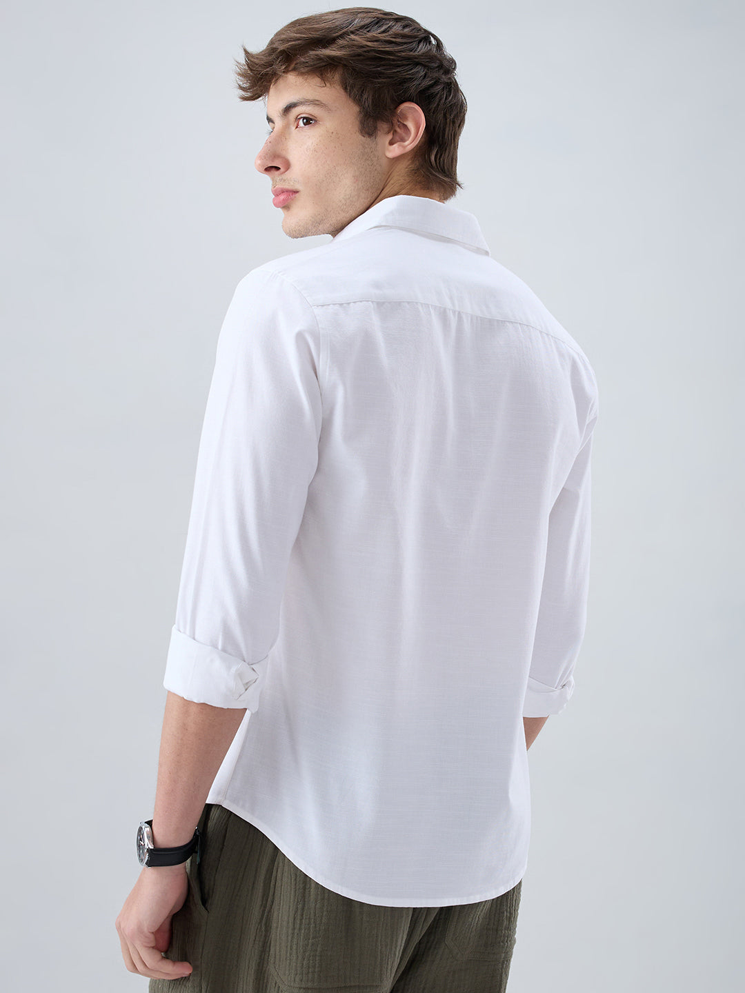 Solid White Everyday Shirt