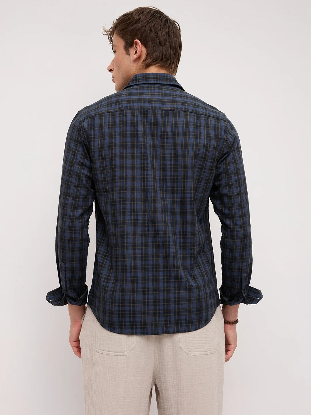 Twilight Navy Multi Checks Everyday Shirt