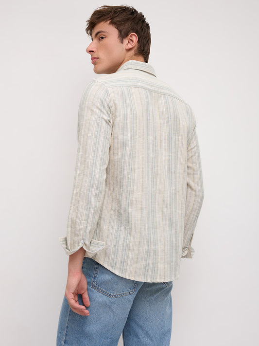 Coastal Breeze Multi Striped Shirt