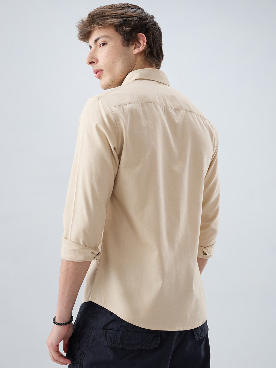 Classic Sand Beige Everyday Shirt