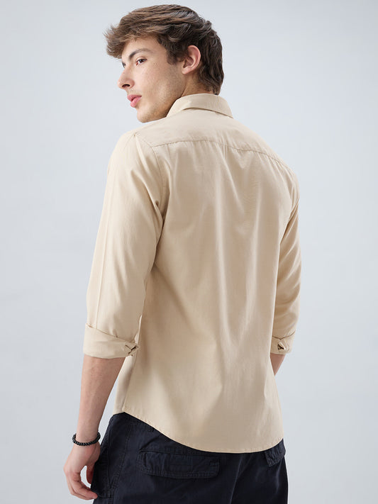 Classic Sand Beige Everyday Shirt