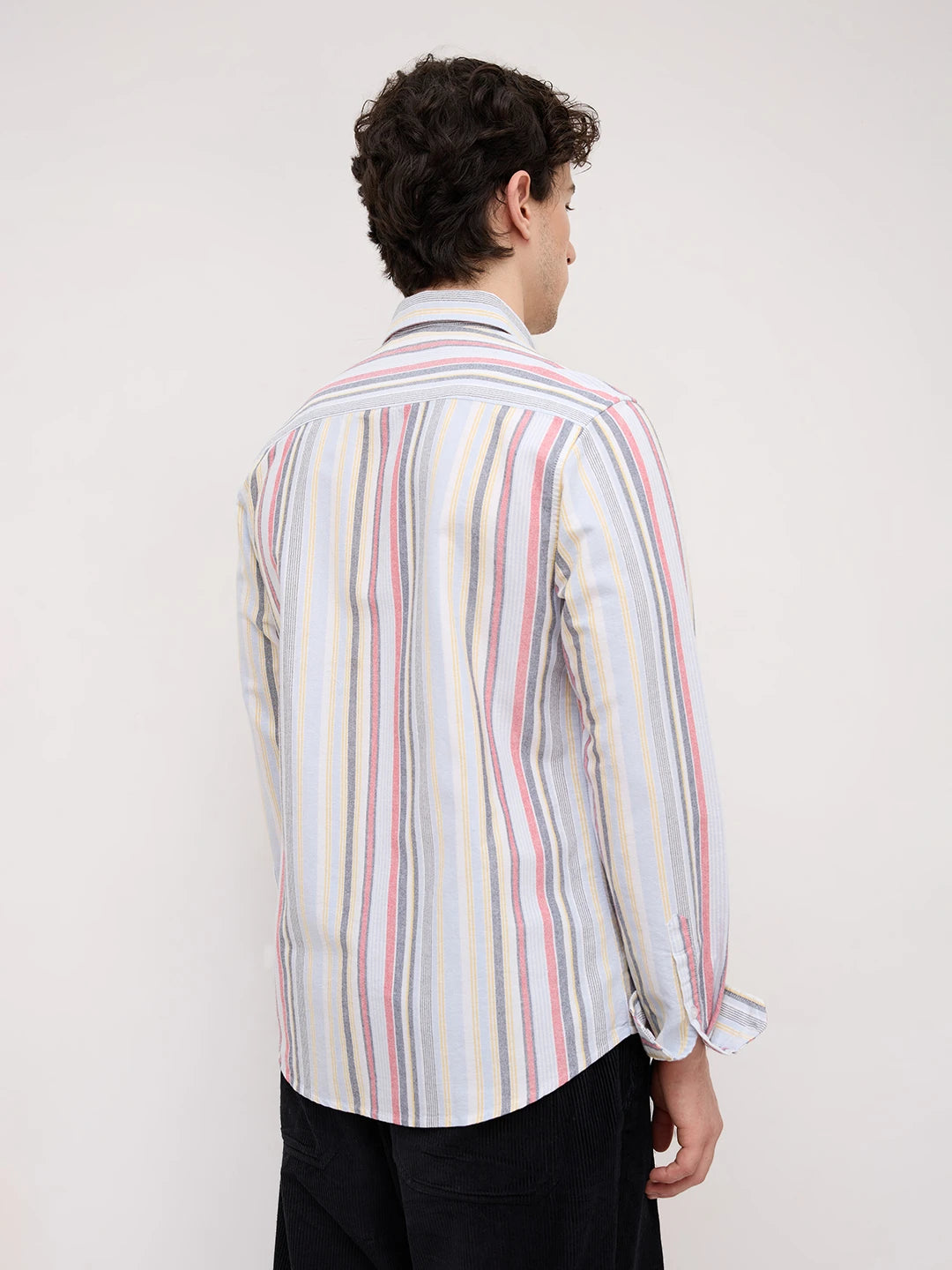 Sabulous Broad Multicolor Striped Shirt
