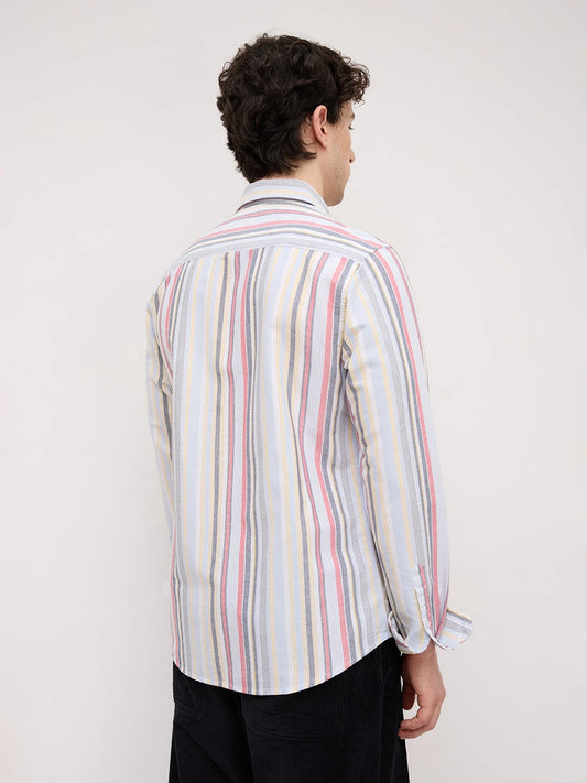 Sabulous Broad Multicolor Striped Shirt