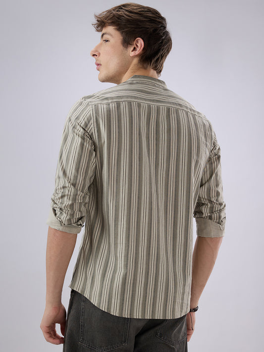 Elegant Grey Multicolor Kurta