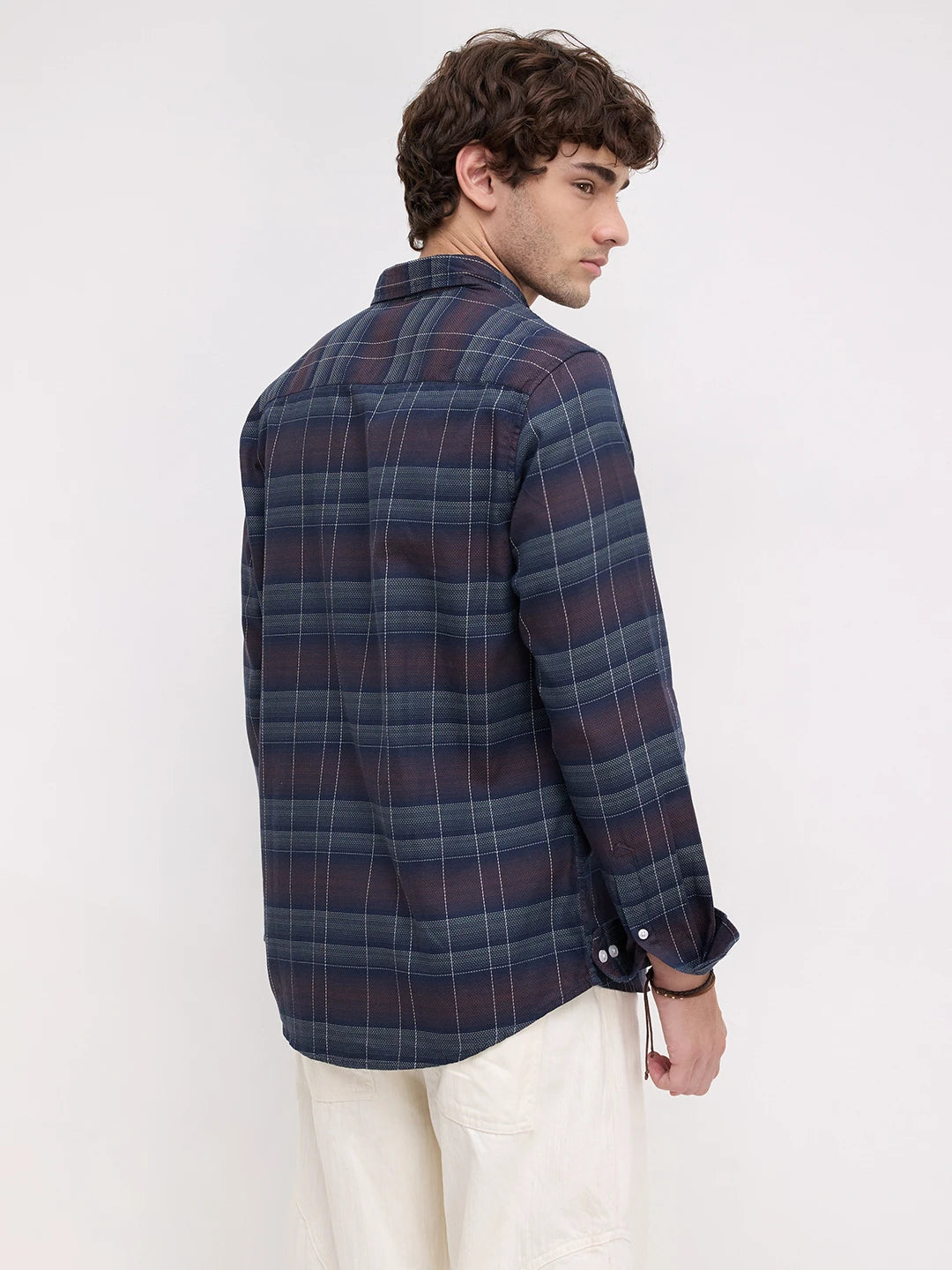 Twilight Multitone Checks Shirt