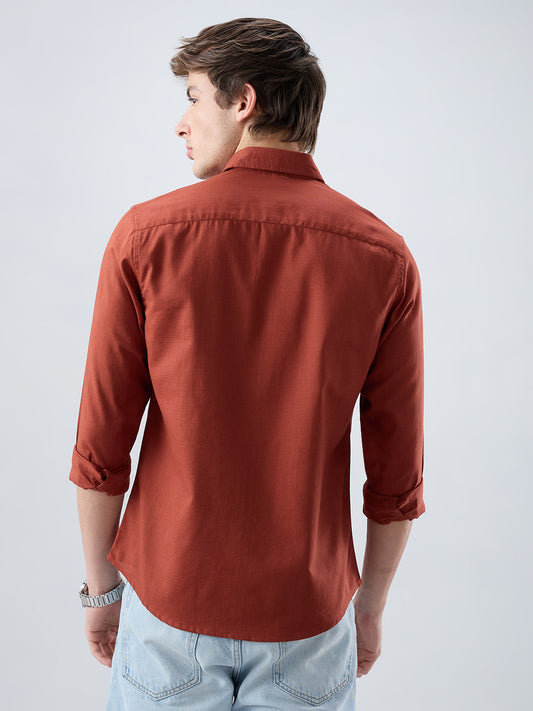Solid Rust Everyday Shirt