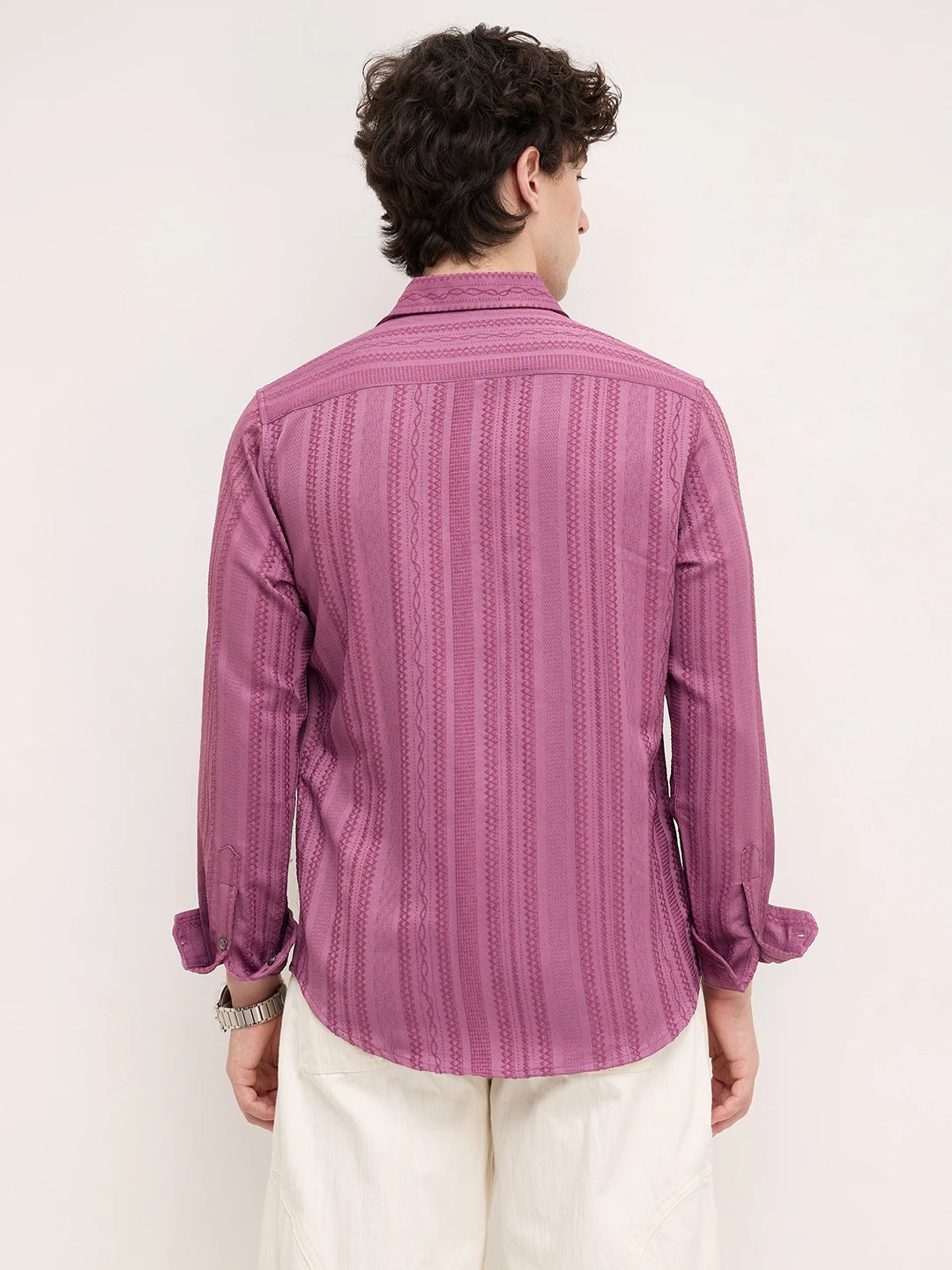 Dustrose Parallel Weave Dobby Luxe Shirt