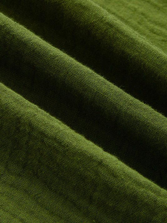 Olive Double Cloth Everyday Shirt