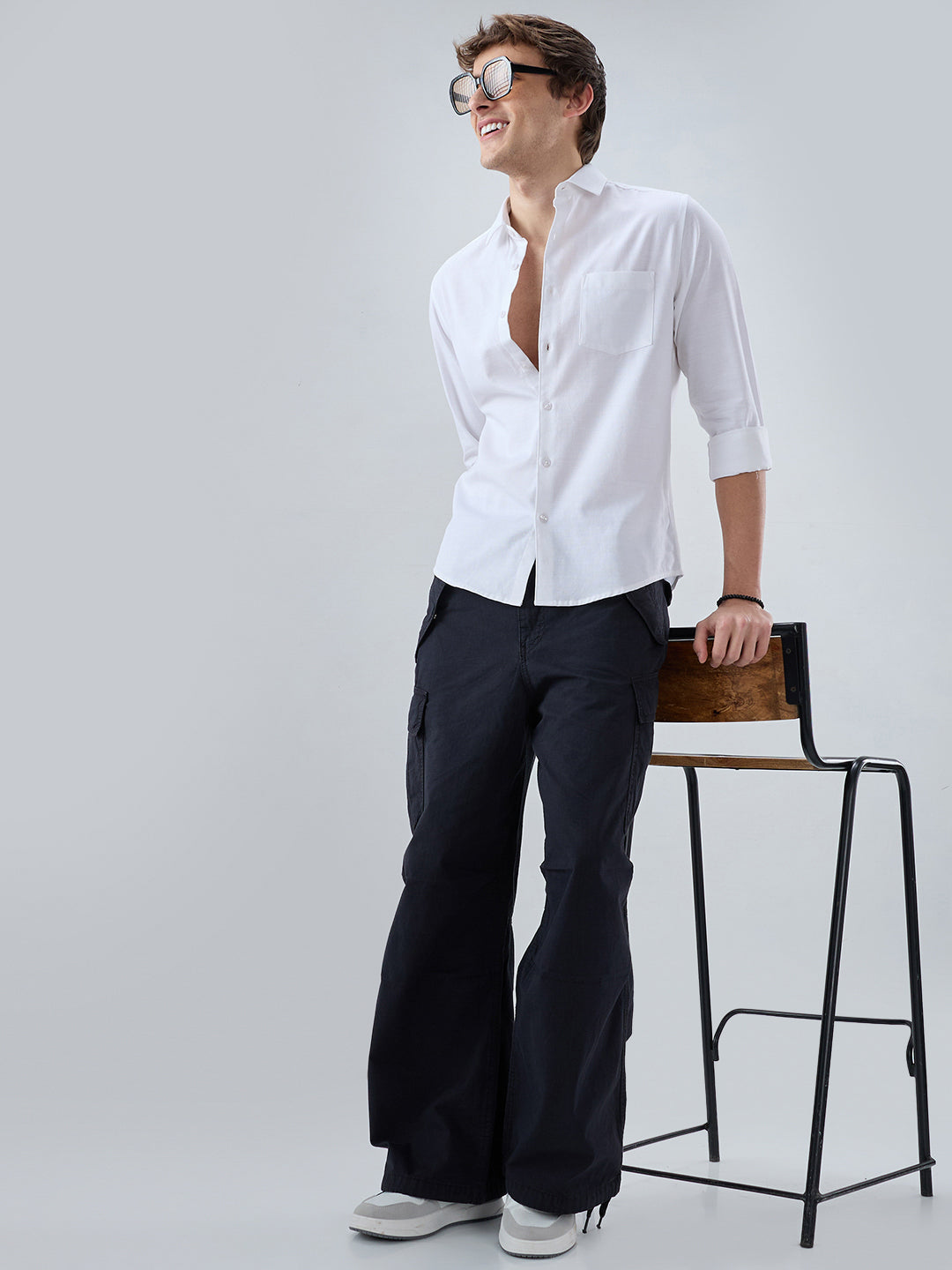 Snow White Fineweave Everyday Shirt